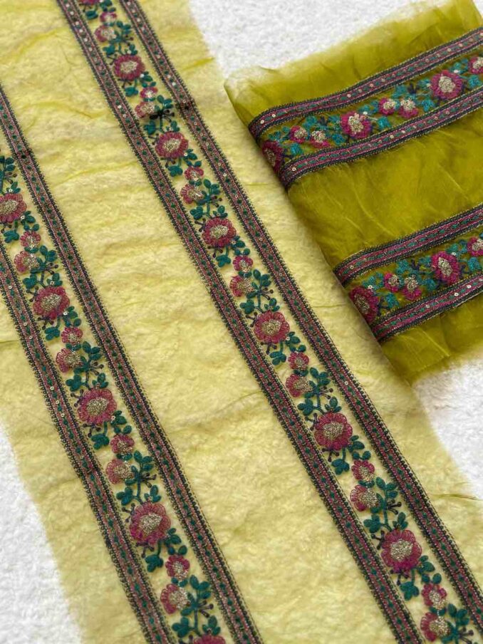 Pink, Green & Lemon Colour Set of 2 Lines