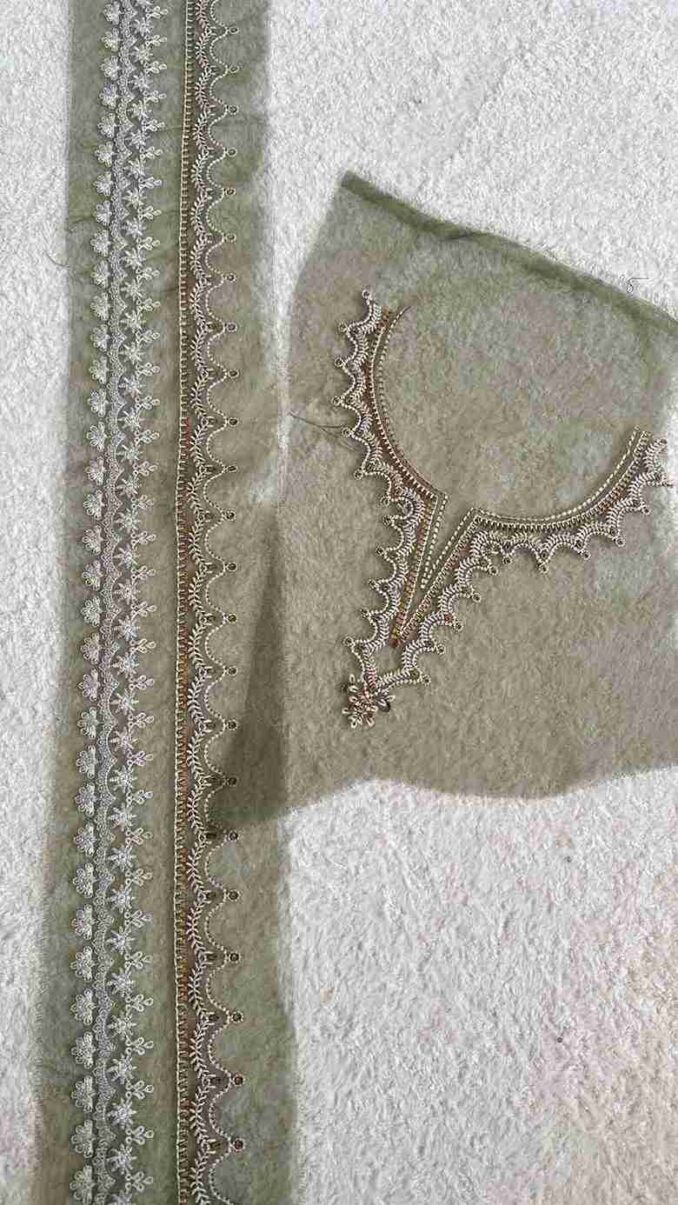 Set (Neckline & Yard Hemline)